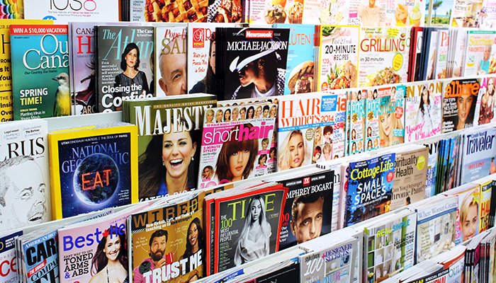 news stand free magazines
